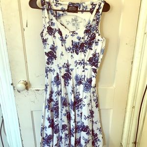 Pin-up Style Fit and Flare Dress